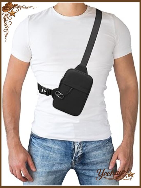 Waterproof Small Anti-theft Sling Bag Crossbody Chest Pack Travel Passport main image 4